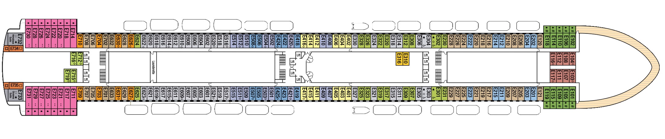 P&O Crusies, Azura Deck 8 - E Deck.jpg